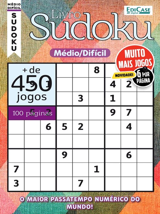 Title details for Sudoku Números e Desafios by EDICASE GESTAO DE NEGOCIOS EIRELI - Available